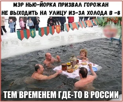 С Крещением 2024: прикольные и смешные фото | Zaebov.Net