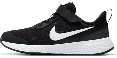 Купить кроссовки Nike Revolution 5 черные детские со скидкой до 60%