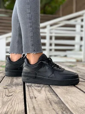 Женские кроссовки найк nike air force 1 shadow black — цена 2650 грн в  каталоге Кроссовки ✓ Купить женские вещи по доступной цене на Шафе |  Украина #50462868