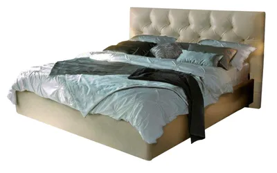 AMI Двуспальная кровать 160x200 с изголовьем на ножках
