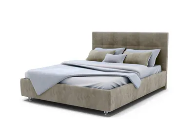 Кровать Greta Тк.Casanova Grey + основание с ламелями 160x200 - отзывы  покупателей на Мегамаркет