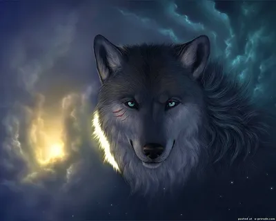 Антропоморфный городской крутой волк …» — создано в Шедевруме