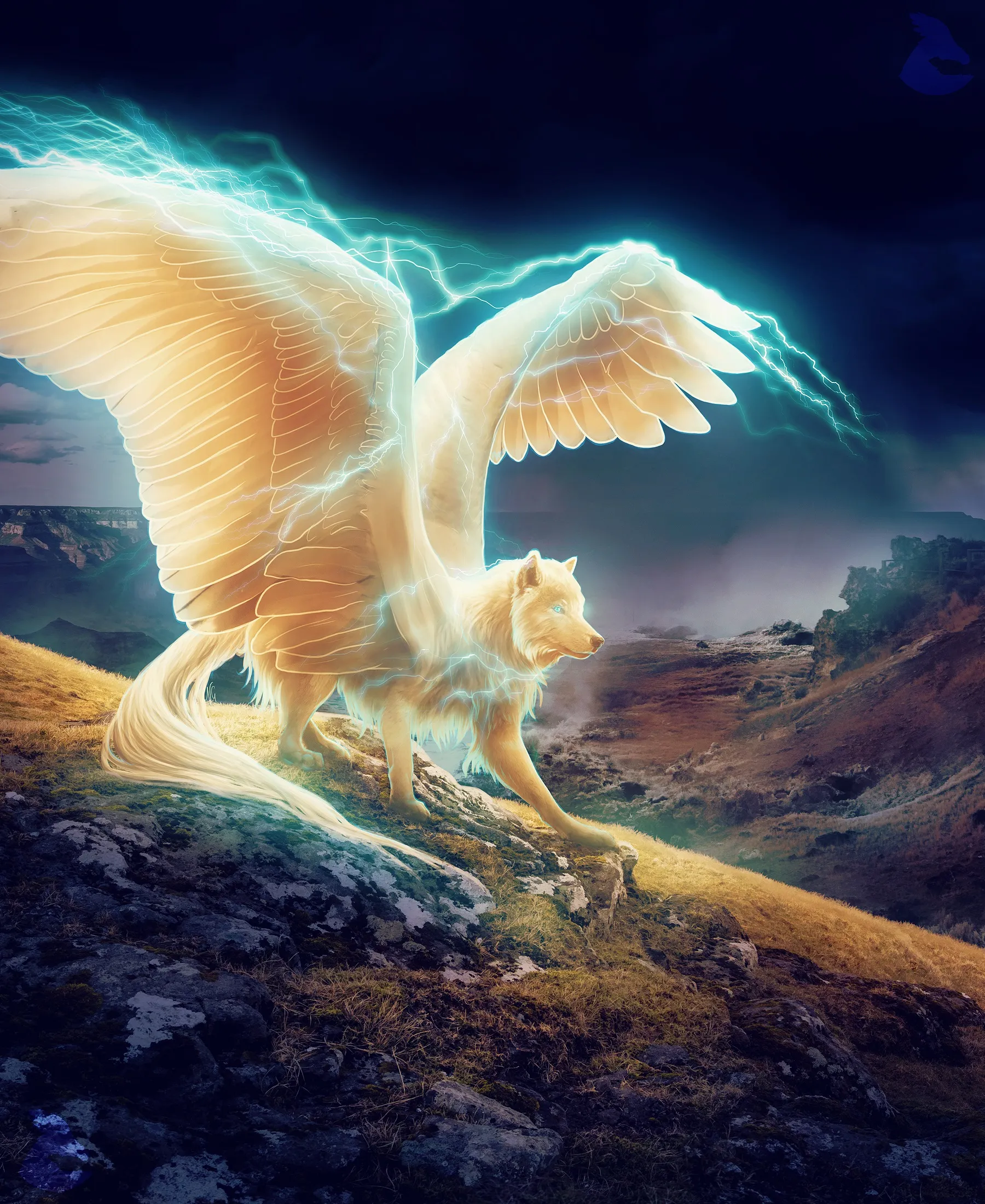 Крылатые звери. Семаргл и Симуран. Симуран крылатый волк. Симуран Славянская мифология. Крылатый волк Семаргл.