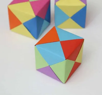 Как сделать куб из бумаги: пошаговая инструкция