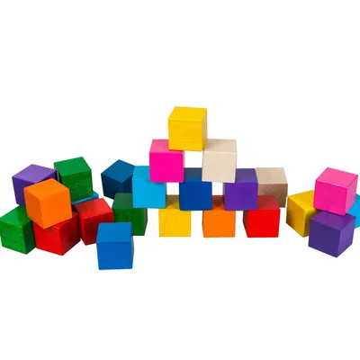 Кубики тактильные