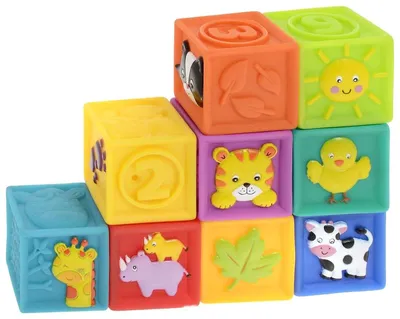 Развивающие мягкие кубики Solmax для детей 9 шт купить по цене 1060 ₽ в  интернет-магазине Детский мир