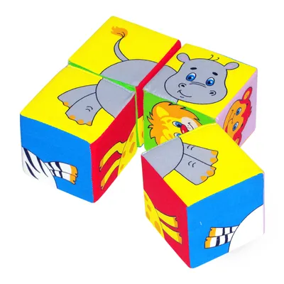 Кубики «4 цвета», 8 кубиков купить за 0 руб в интернет-магазине BabyShowRoom