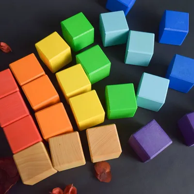 Кубики Пластмастер цветные 10шт 14001 купить по цене 2090 ₸ в  интернет-магазине Детский мир