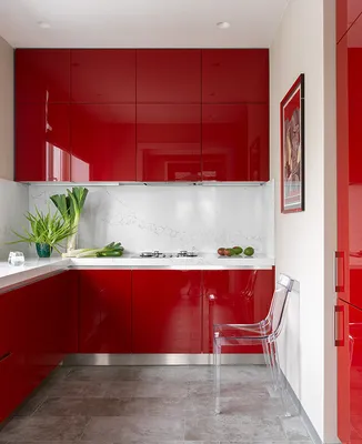 Цветные кухни: 50 красочных решений