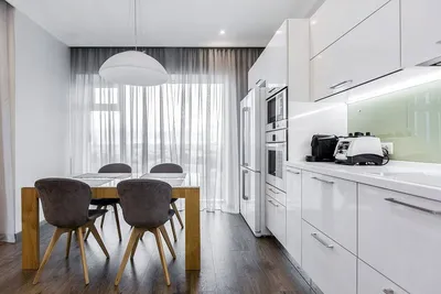 Белый цвет в интерьере кухни: стильные примеры дизайна | Мебель 169 - о  дизайне и ремонте | Дзен