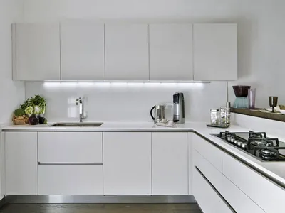 Прелестный дизайн кухни в белом цвете Полезные статьи о кухонной мебели
