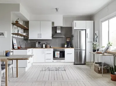 Кухня в белом цвете - один из главных трендов в 2020 году | Строительная  компания Премиум