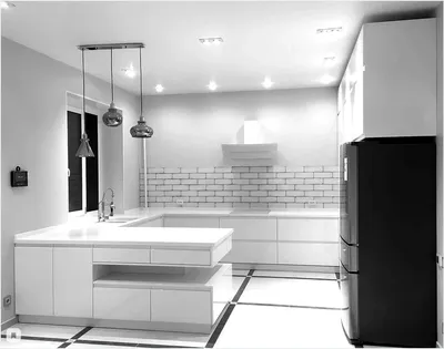 Кухни белого цвета - советы дизайнеров, большая коллекция фото белых кухонь  в интерьере - практические советы от мебельной фабрики \"Династия\"