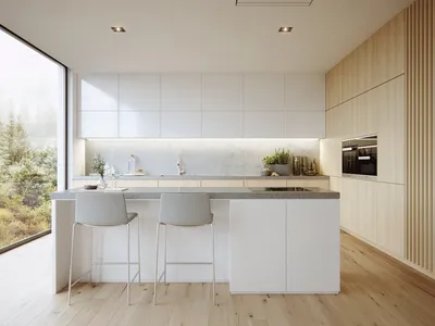 ᐈ Кухни в стиле минимализм: 14 идей дизайна с фото - Мир кухонь