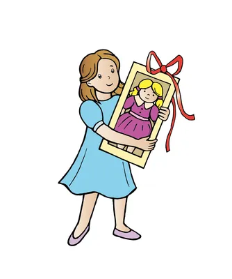 Рисунки игрушки кукла (48 фото) » Картинки, раскраски и трафареты для всех  - Klev.CLUB