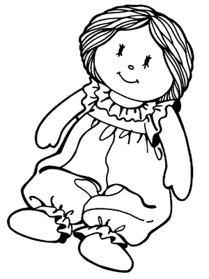 иллюстрация раскраски бумажной куклы с одеждой Иллюстрация вектора -  иллюстрации насчитывающей девушки, бумага: 220205092