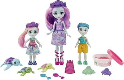 Кукла Mattel Enchantimals Джелани Медуза и Стингли, с питомцем, FNH22_HFF34  - купить с доставкой по выгодным ценам в интернет-магазине OZON (373118655)