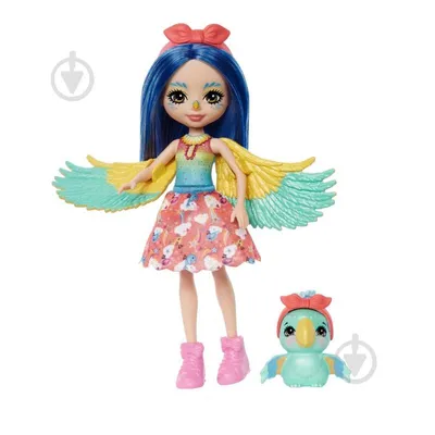 Кукла Enchantimals Попугай Пикки Какаду Enchantimals 170491563 купить за 1  233 ₽ в интернет-магазине Wildberries