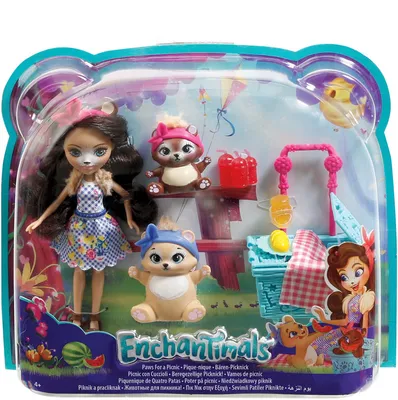 Enchantimals Doll With Her Little Sister Assorted Multicolor| Kidinn