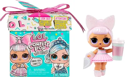 Кукла L.O.L. Surprise! Present Confetti pop Презент Поп Конфетти лол кукла  - купить с доставкой по выгодным ценам в интернет-магазине OZON (918167396)