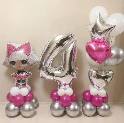Фольгированный шар \"Куклы ЛОЛ, DIVA\" купить по цене 790 руб. в  интернет-магазине воздушных шаров Яркая Планета