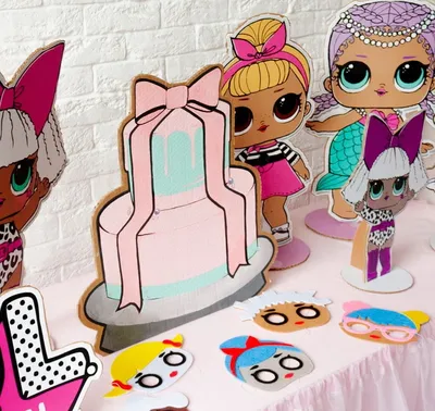 Аниматоры куклы Лол Краска и Красотка на день рождения ребенка в Самаре