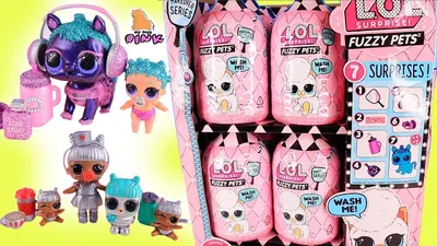 LOL SURPRISE FUZZY PETS WAVE 2 - WHOLE CASE// My Toys Pink - YouTube