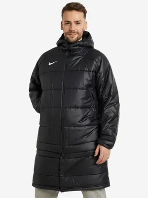 Куртка утепленная мужская Nike Therma-Fit Academy PRO 2 in 1 черный/белый  цвет — купить за 21999 руб., отзывы в интернет-магазине Спортмастер