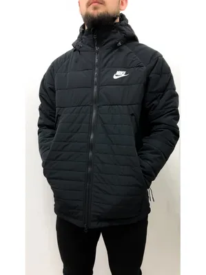Черно-белая двусторонняя утепленная флисовая куртка Nike – заказать из-за  границы с доставкой в «CDEK.Shopping»