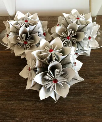 How to Make a Money Origami Kusudama Flower