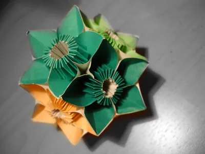 Kusudama Origami :) : r/origami