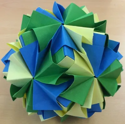 Etna Kusudama by Maria Sinayskaya — Diagram - Go Origami
