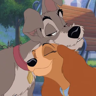Disney-4046040 Фигурка \"Леди и Бродяга (Противоположности притягиваются)\"