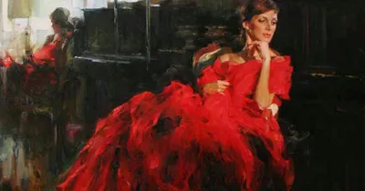 Красный – это любовь, это кровь, это дьявол в ярости»: Женщины в красном на  полотнах живописцев разных эпох