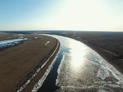 Ледоход на реке Обь в ЯНАО добрался до села Горки | Север-Пресс