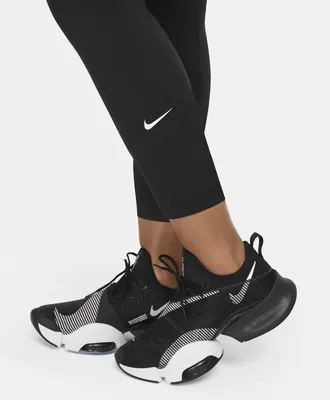 Nike Zip Ankle legging in Black | Lyst