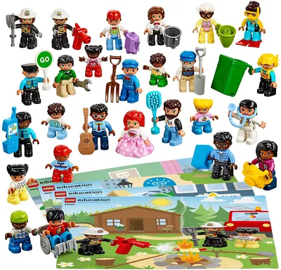 HORSAD Lego человечки набор 50 шт