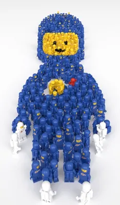 Всмотритесь в этого Lego человечка... | Пикабу
