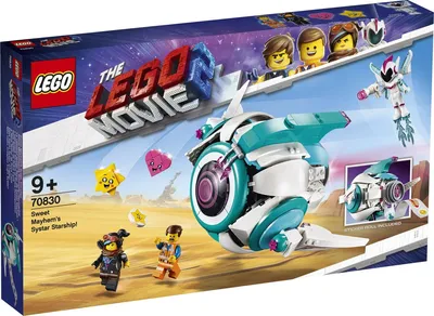 Конструктор LEGO Movie 2 70830 Падруженский Звездолет Мими Катавасии -  купить с доставкой по выгодным ценам в интернет-магазине OZON (212588164)