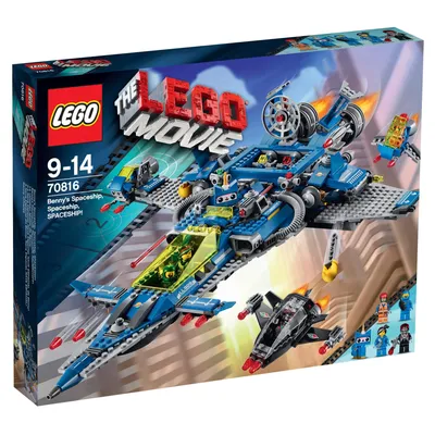 Купить конструктор LEGO Movie Космический корабль Бенни (70816), цены на  Мегамаркет | Артикул: 100000075976