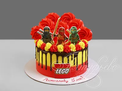 Тортюф — Детский торт \"Лего. Ниндзяго\" с драконом