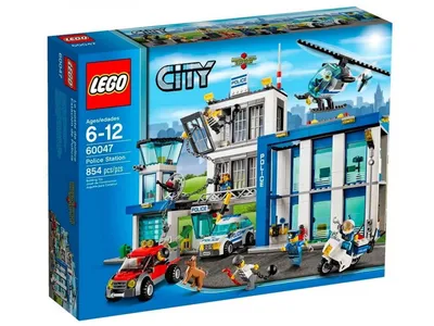 LEGO Конструктор LEGO City Police 60246 Полицейский участок/сюжетная  игрушка, игровой