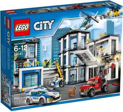 Конструктор LEGO City Полицейский участок 60316 - купить с доставкой по  выгодным ценам в интернет-магазине OZON (442818876)