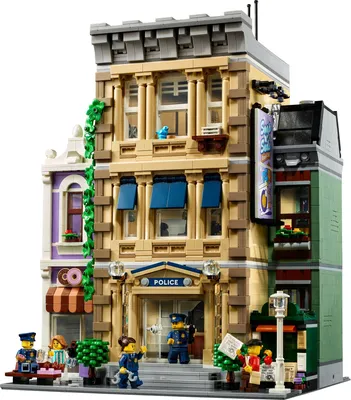 LEGO City полицейский участок машинки