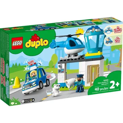 60316 LEGO Полицейский участок CITY (Сити) Лего - Купить, описание, отзывы,  обзоры
