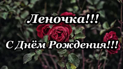 С Днём Рождения Леночка! - YouTube