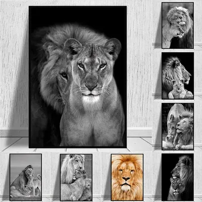 Татуировка парная графика на предплечье лев и львица - мастер Мария Котова  5622 | Art of Pain