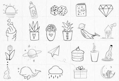 Легкие рисунки для срисовки карандашом — Стихи, картинки и любовь… |  Рисунки, Легкие рисунки, Рисунки манга