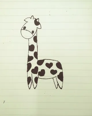 Простые рисунки животных. Первые уроки рисования.