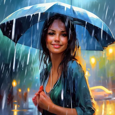 Люблю дождь, в нём можно скрыть слёзы (Халида Шариф) / Стихи.ру
